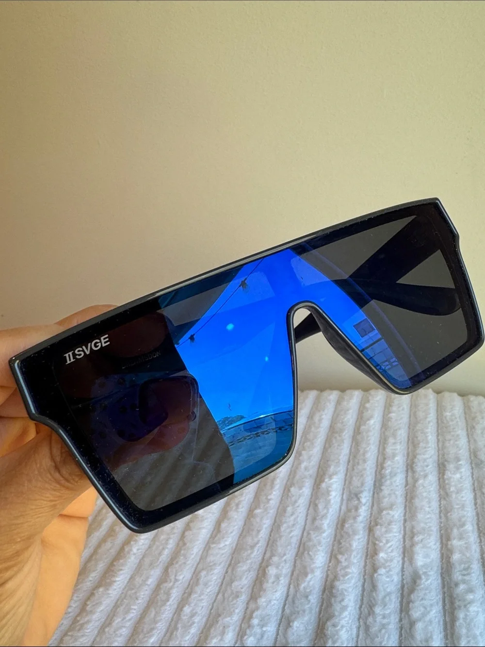 💙II SVGE ICON - BLUE RUSH Men's Sunglases